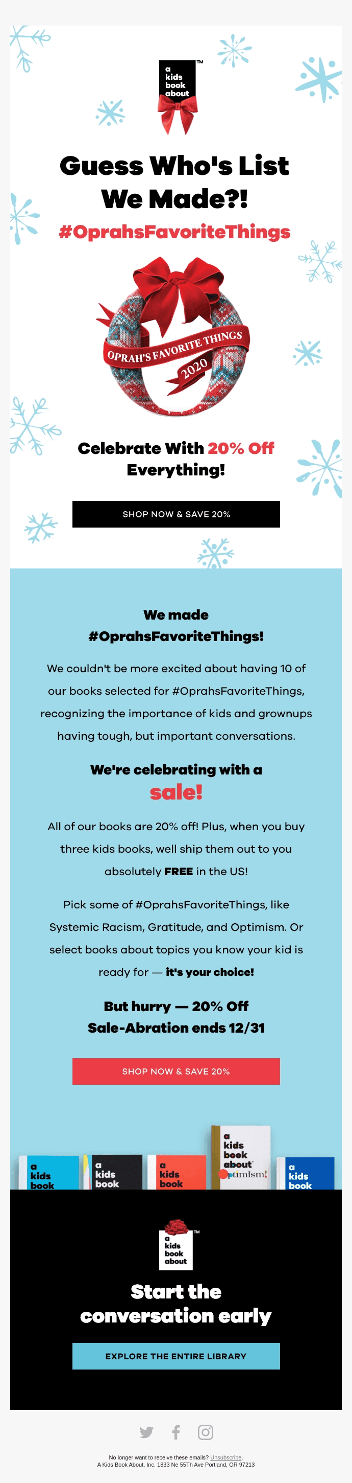 Guess Who's List We Made #OprahsFavoriteThings