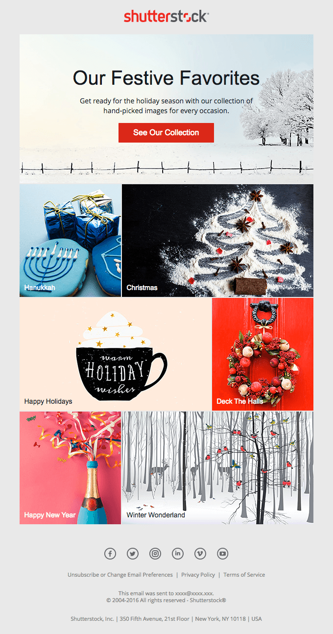 Hand-picked images for the holidays