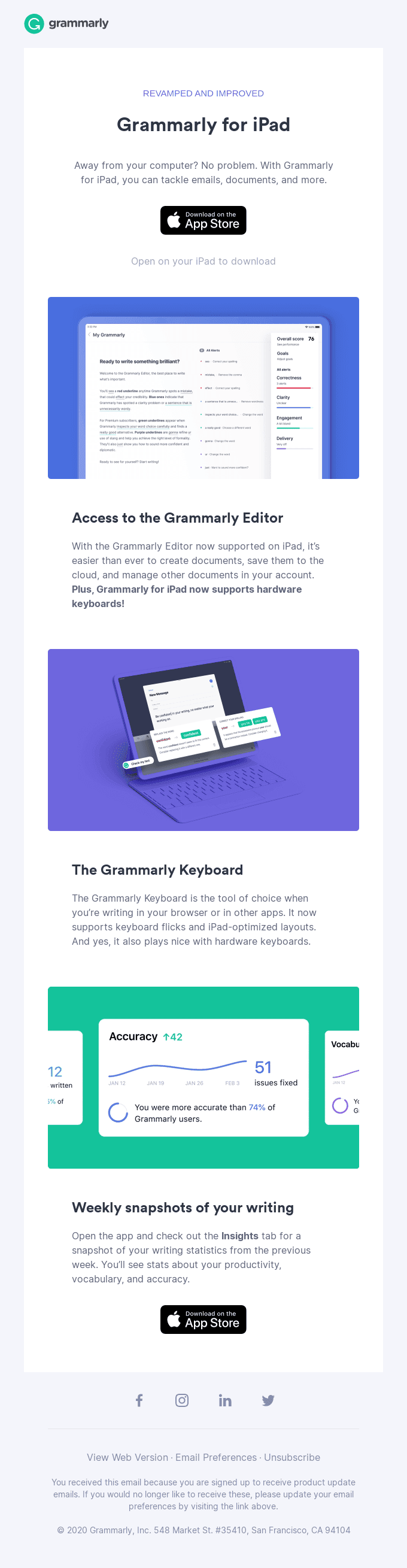 Have you tried Grammarly’s new iPad app?