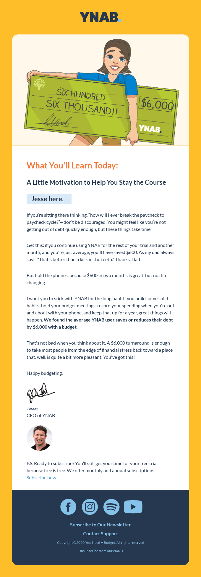 Here's how much you'll save with YNAB if you're just average...