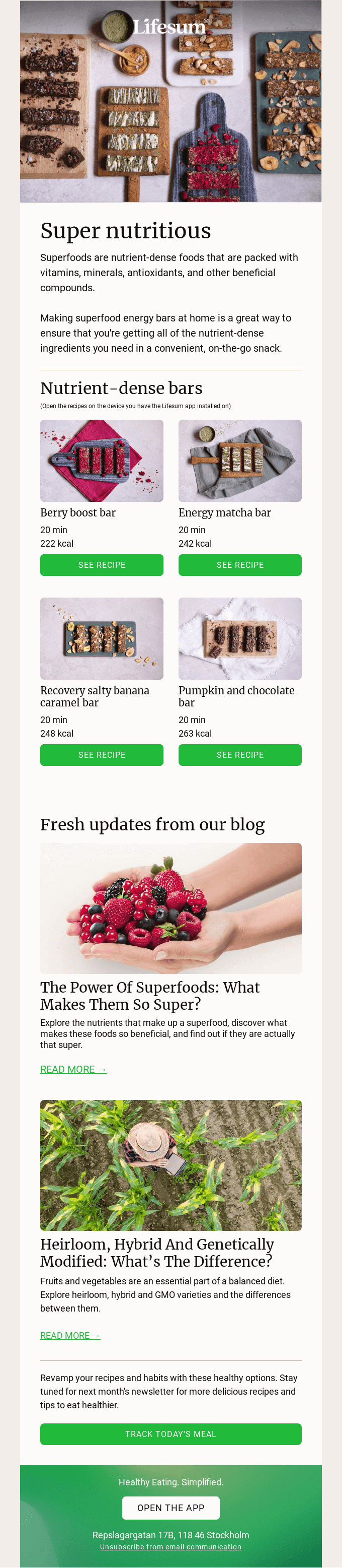 Homemade Energy Bars with Superfood Ingredients