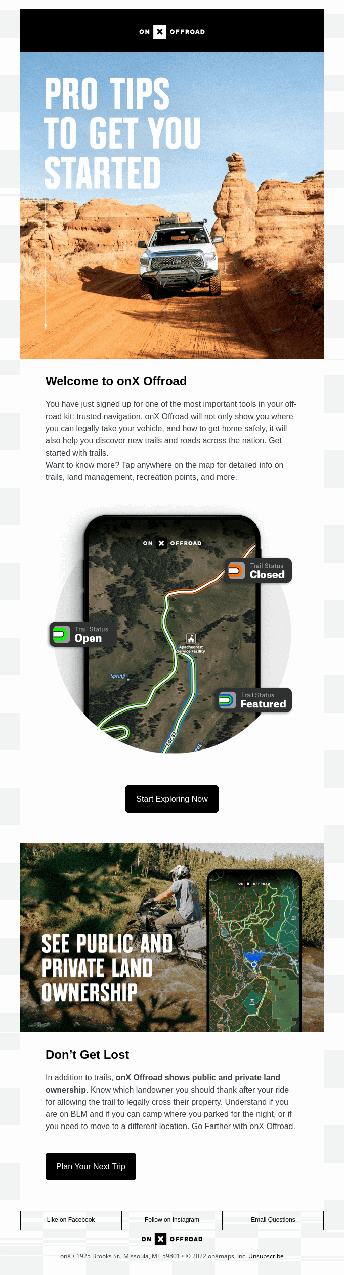 How to Read Your onX Offroad Map