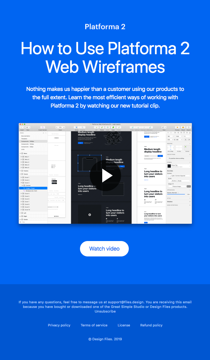 📺️ How to use Platforma 2 in Sketch