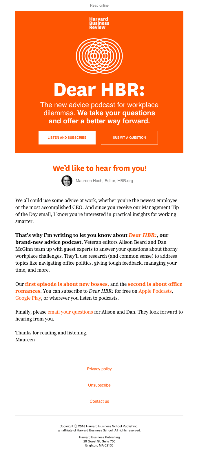 Introducing HBR’s new work advice podcast