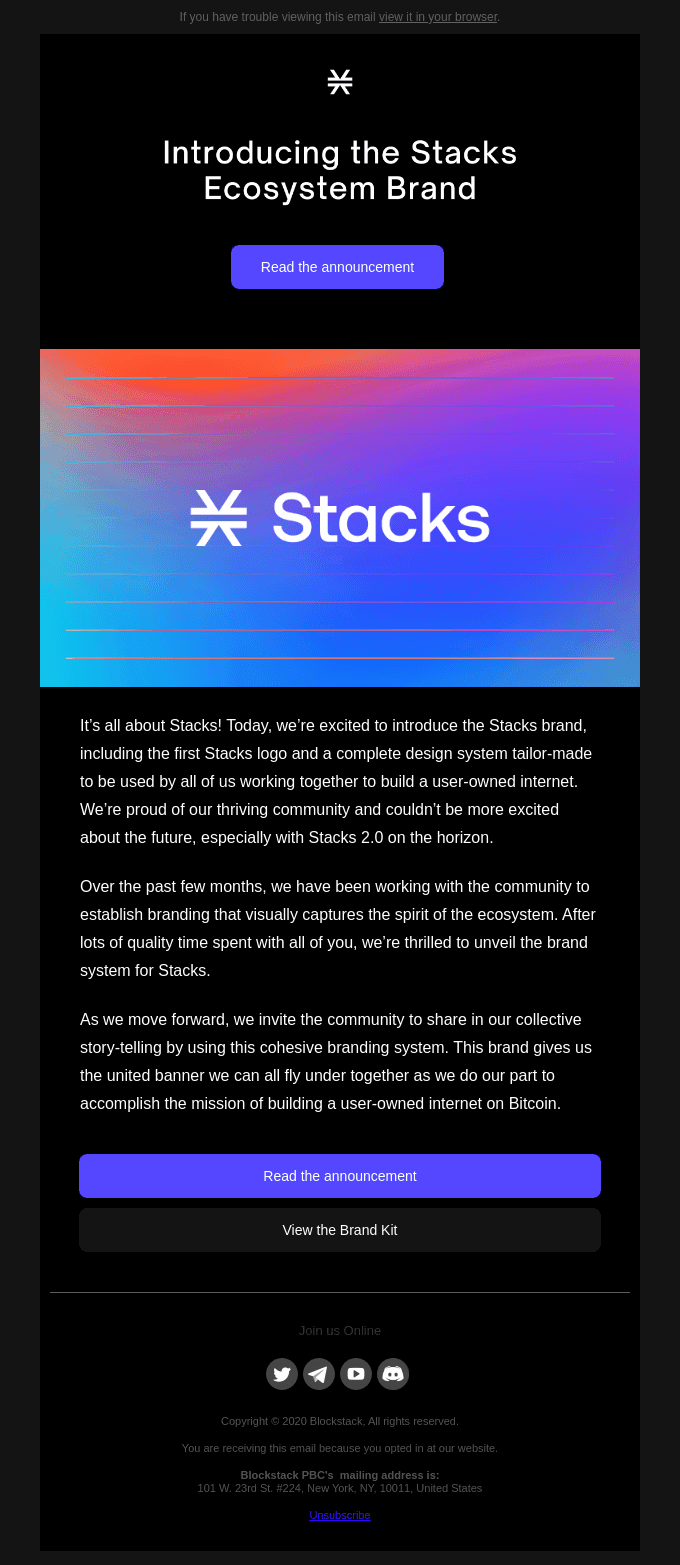 Introducing the Stacks Ecosystem Brand