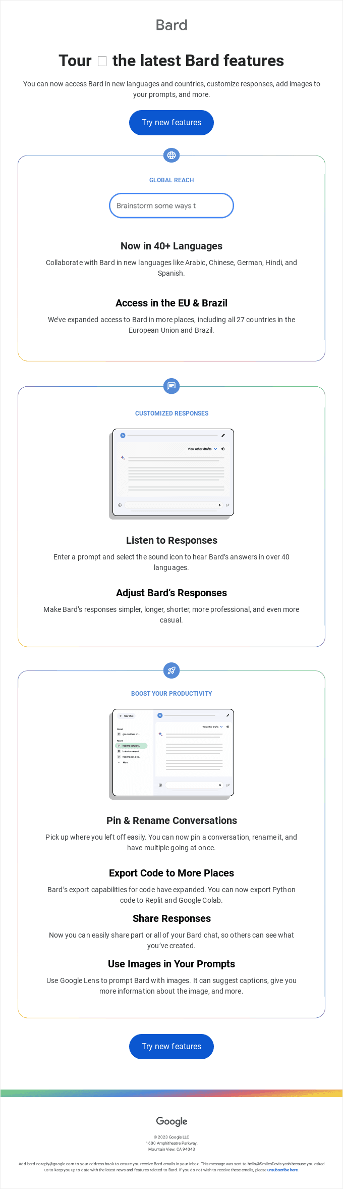 Just launched: More languages, countries, and possibilities