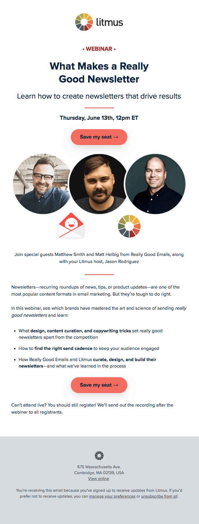 Last chance to register for Thursday’s webinar