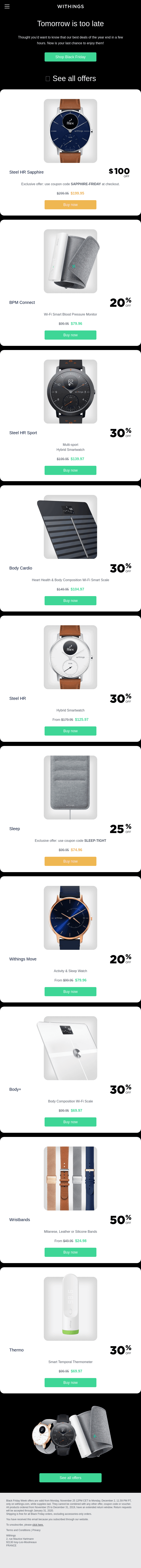 Last hours to get up to $100 off our award-winning smart devices