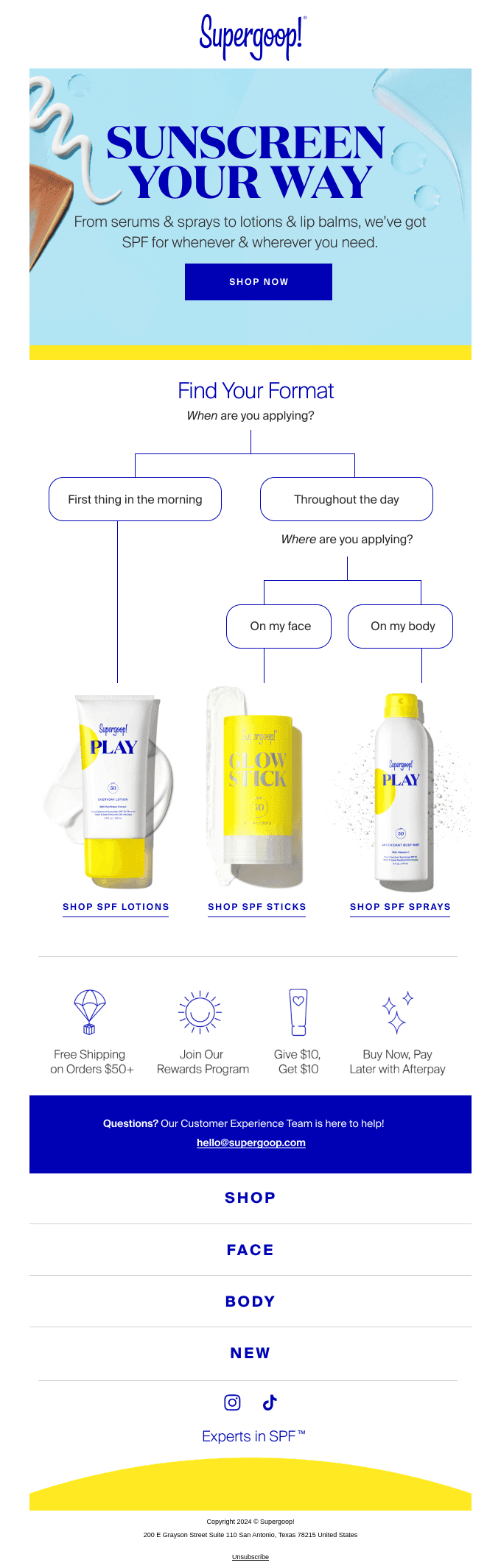 Looking for a lotion? Searching for a spray?