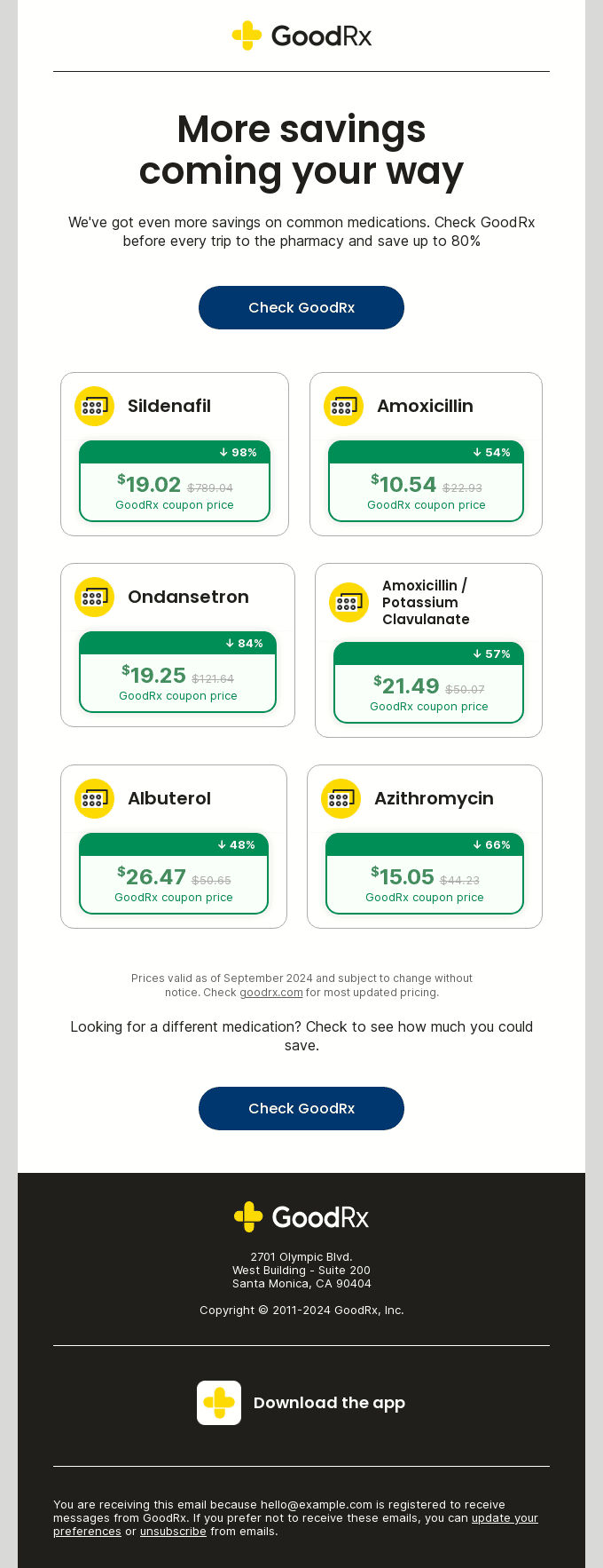 Looking for more prescription savings?