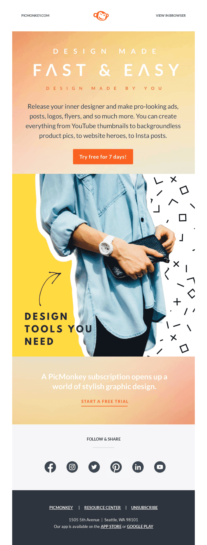 Make cool stuff. Win the internet.