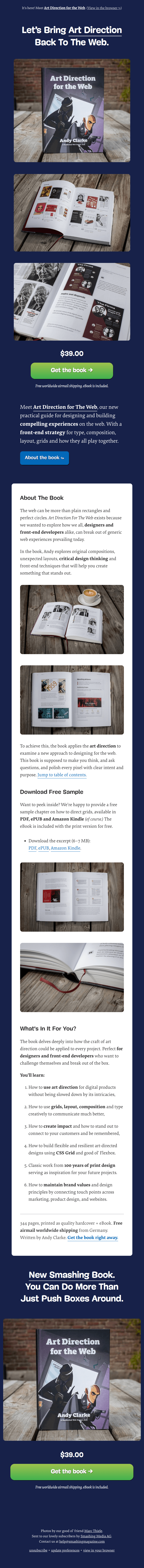 Meet "Art Direction for the Web", a new Smashing Book