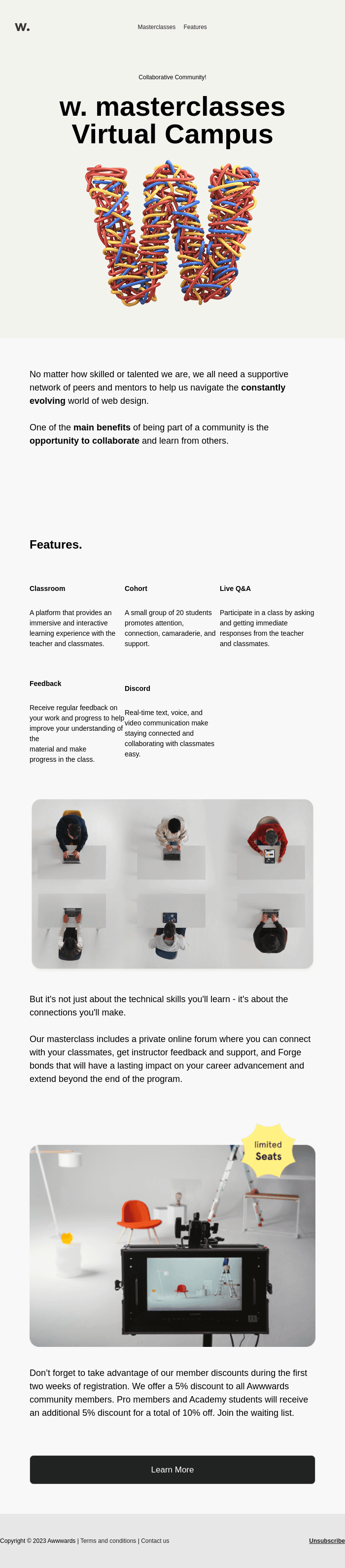 Meet Awwwards Masterclass Virtual Campus