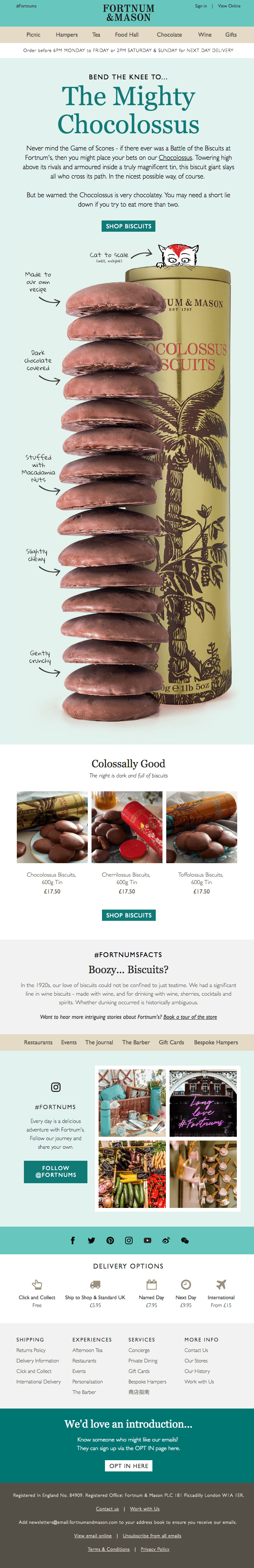 Mother of Biscuits, Chocolatey Breaker of Diets
