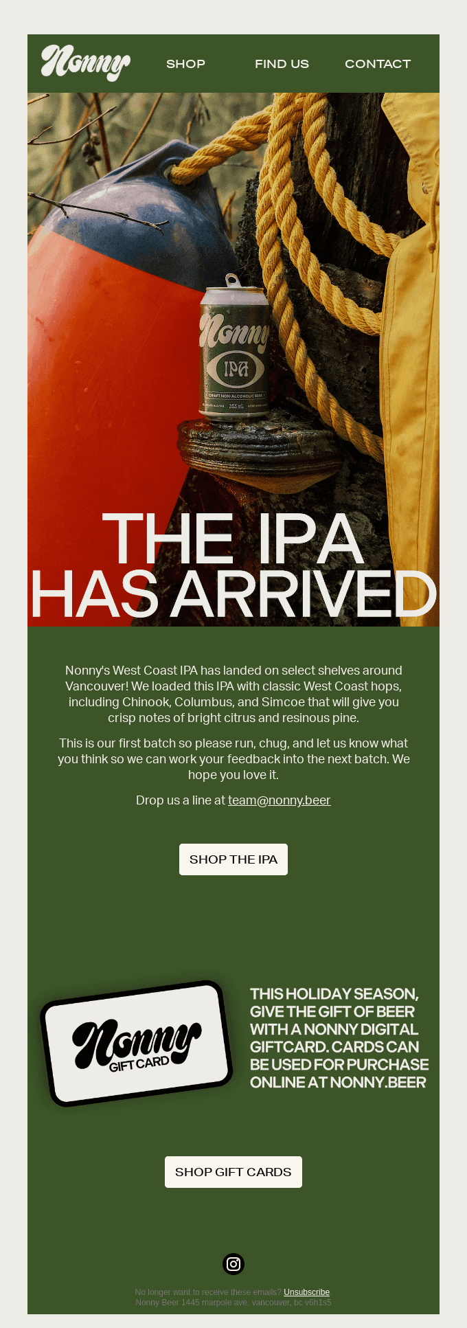 Nonny's West Coast IPA | A Holiday Miracle 🏔️ 💥