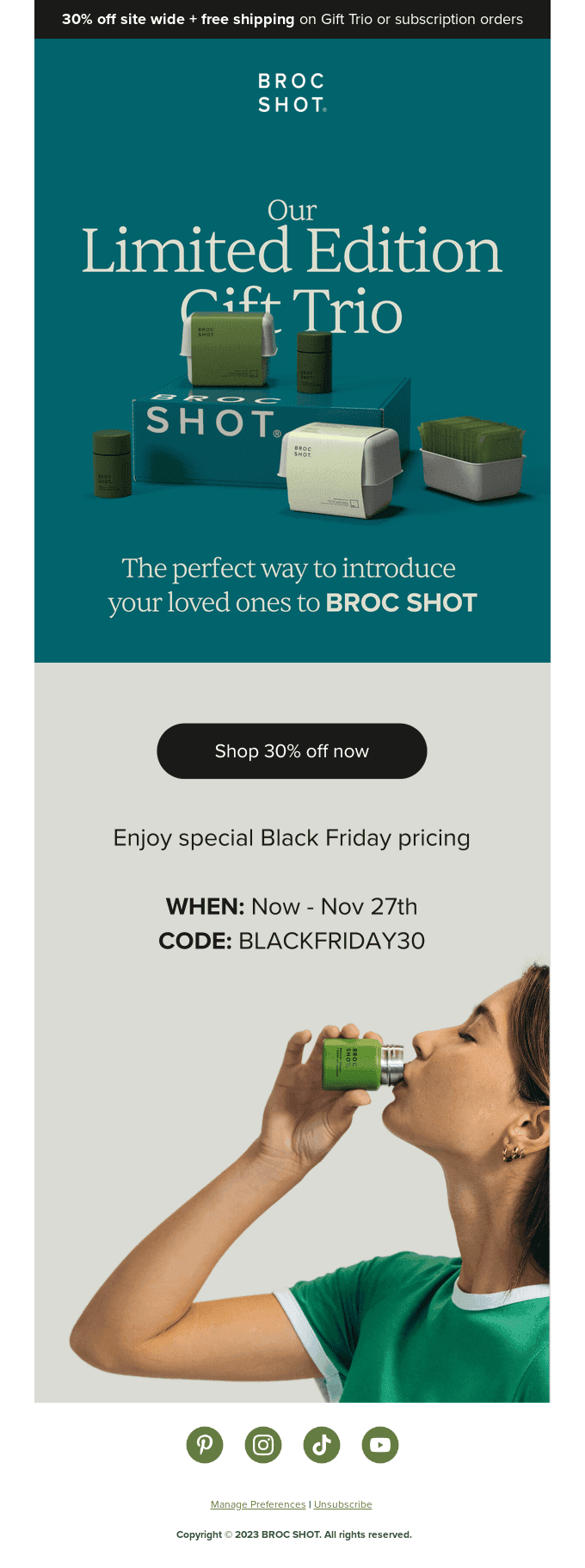 Our Black Friday Special is Live