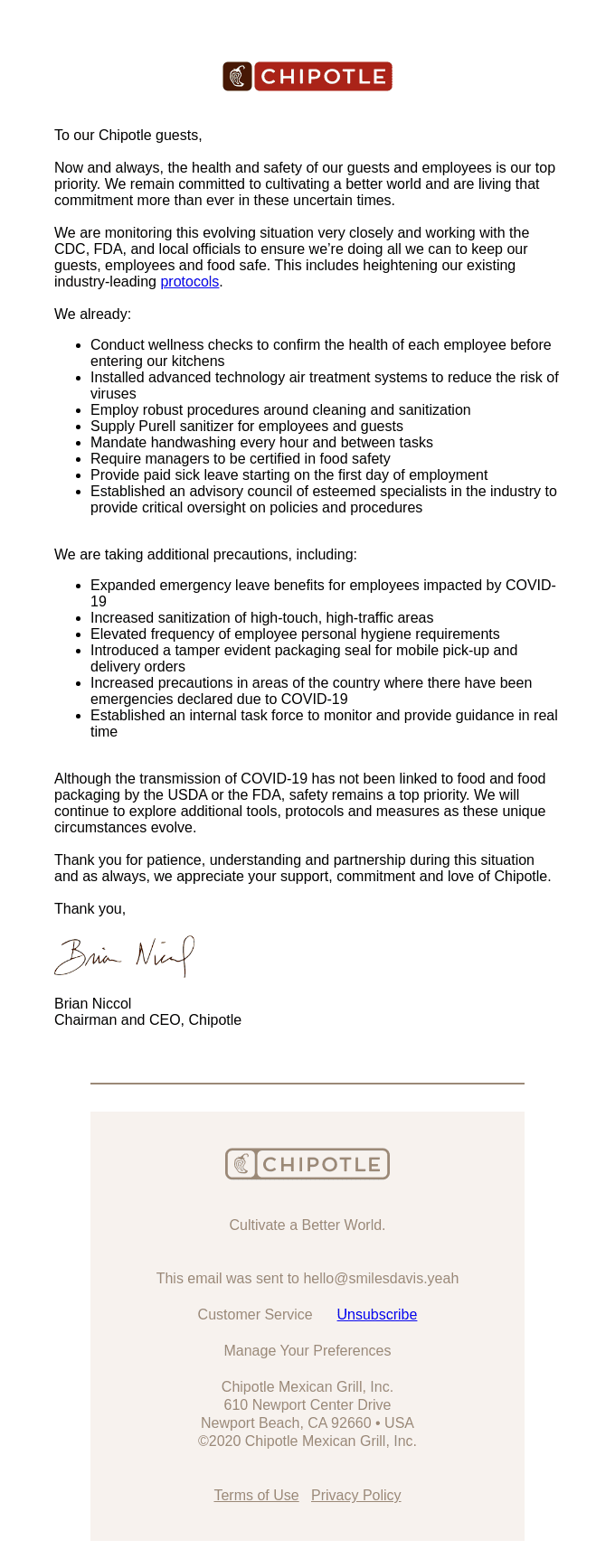 Our Commitment to Our Community