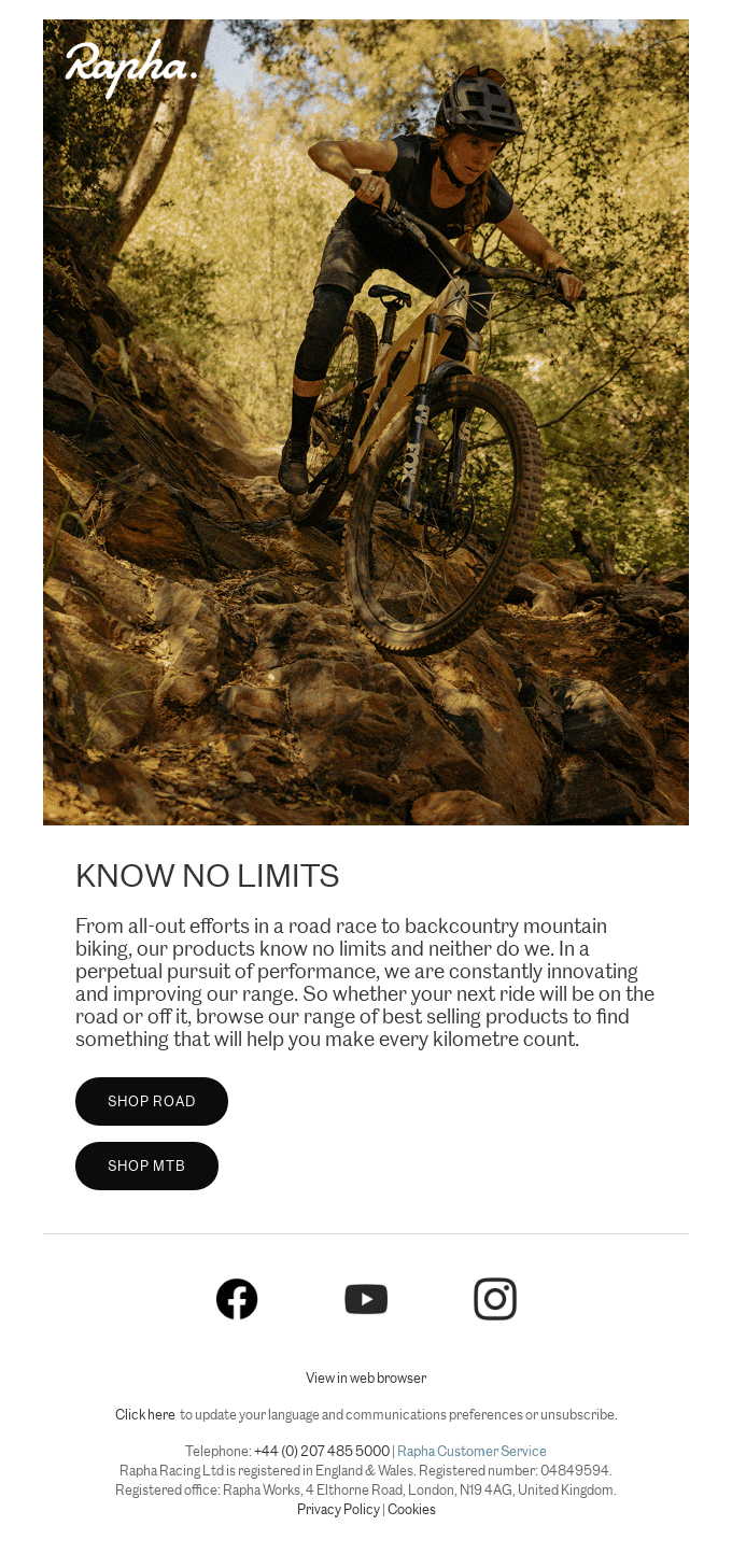 Our most technical apparel for all terrains