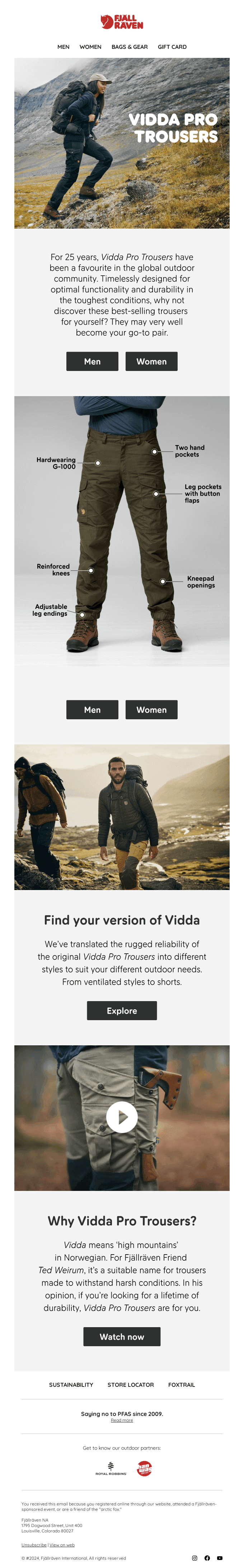 Product in focus: Vidda Pro Trousers