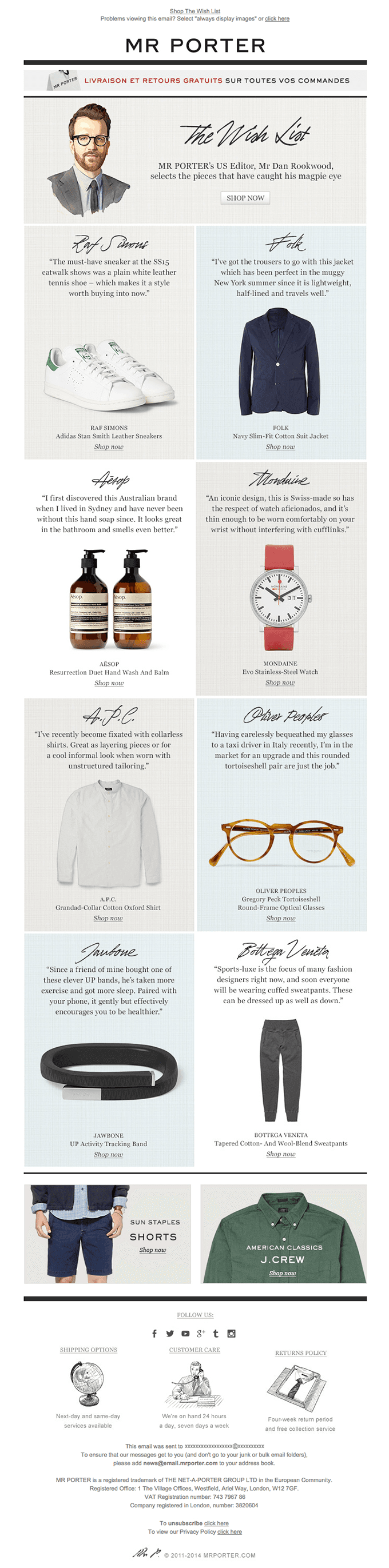 See What’s On Our US Editor’s Wish List