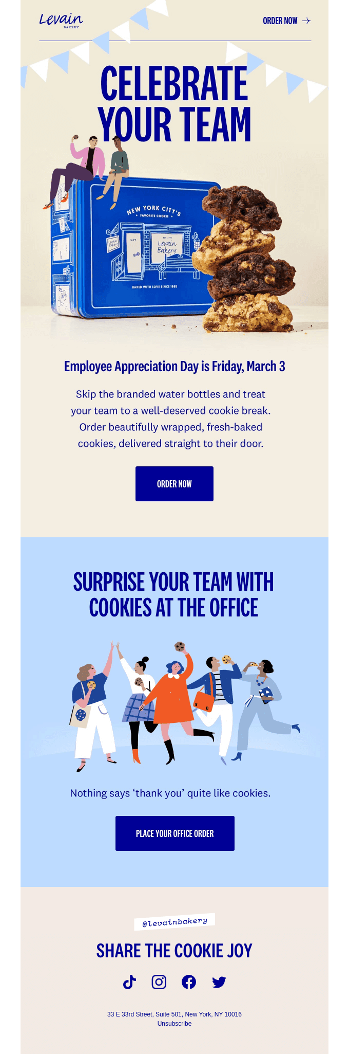 RE: Your team could use a cookie break