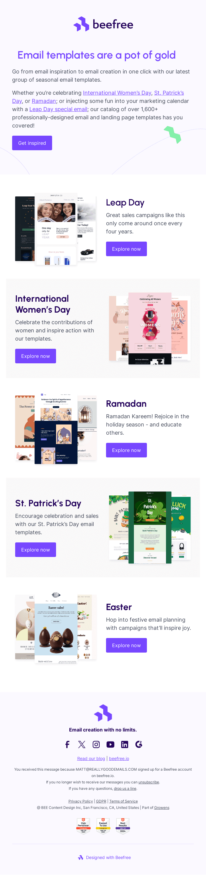 🎉 Ready-to-go March 2024 templates!