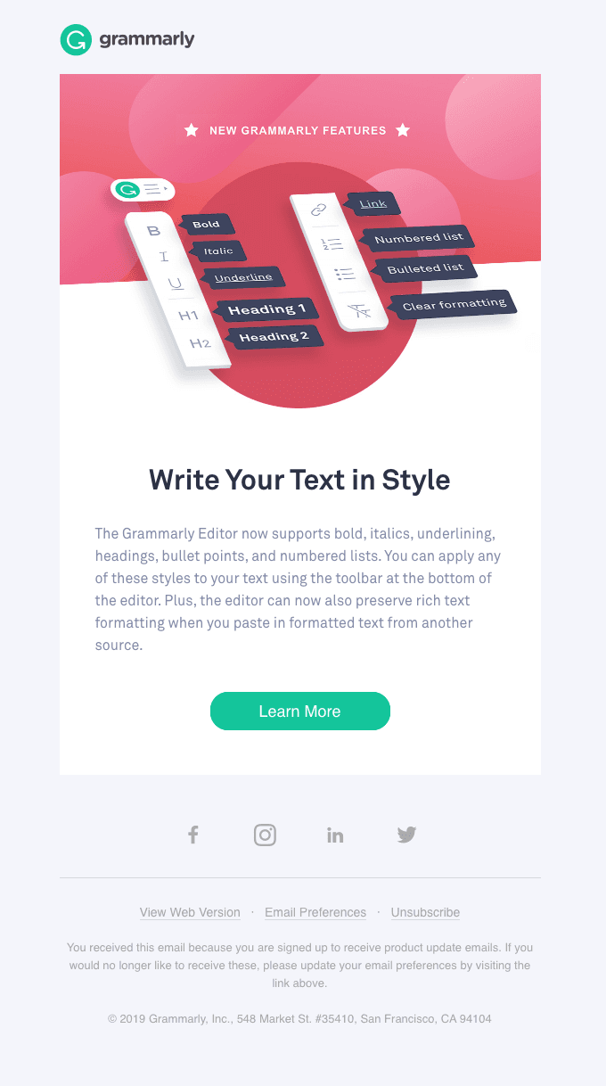 Rich Text Formatting Has Arrived!