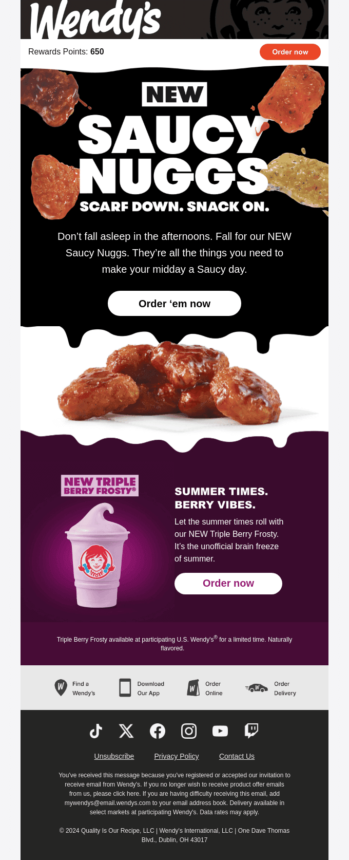 Sauce up your afternoons with New Saucy Nuggs