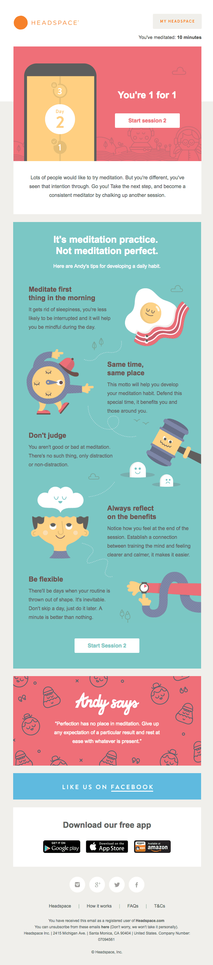 Session 2: Building the meditation habit