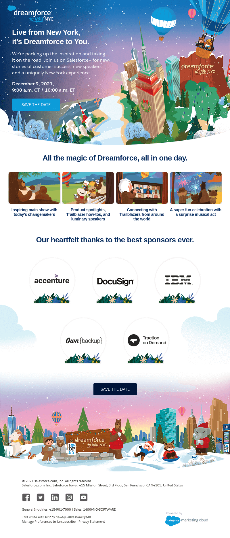 SIGN UP for digital access to even more Dreamforce.