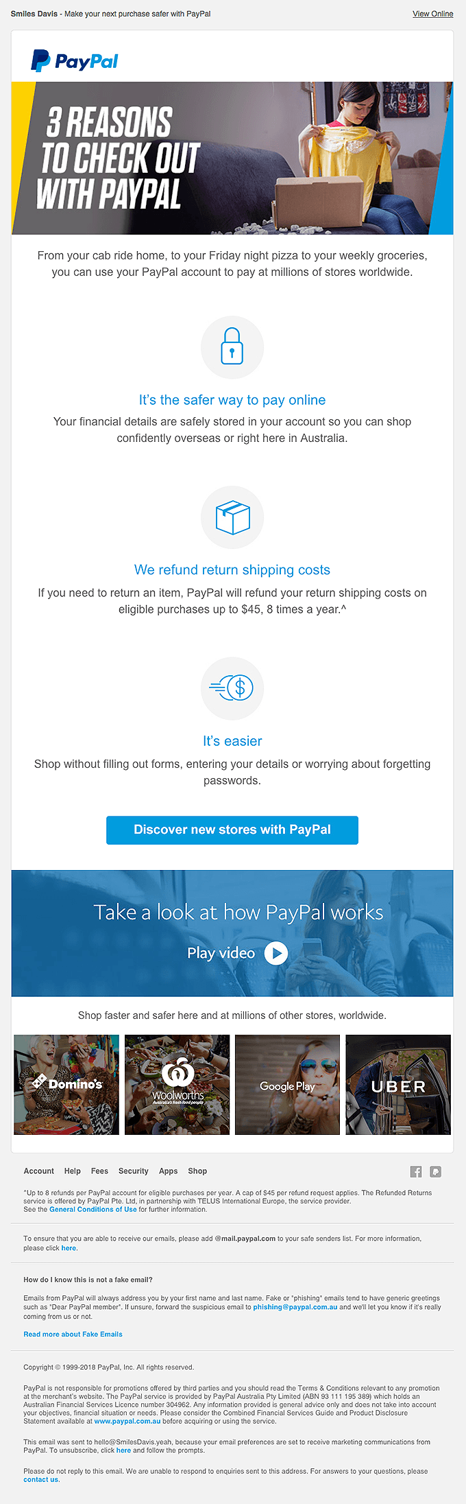Smiles Davis, 3 ways we’ve made shopping easier