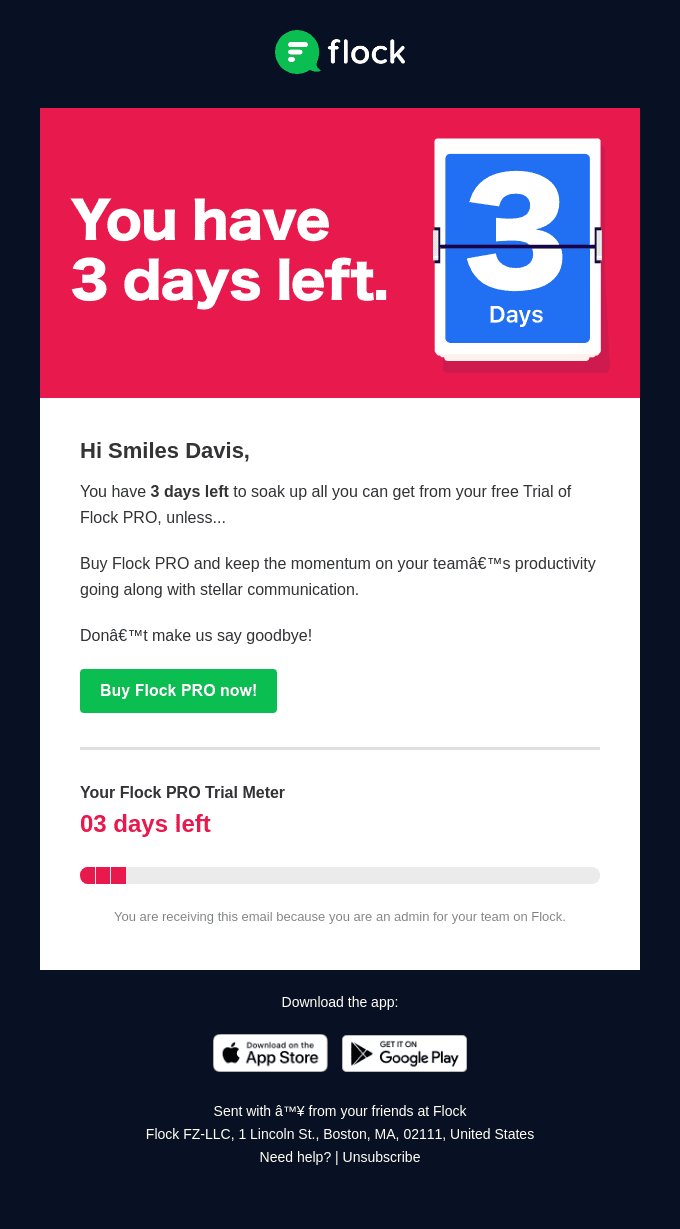 Smiles Davis, Become a pro at Flock