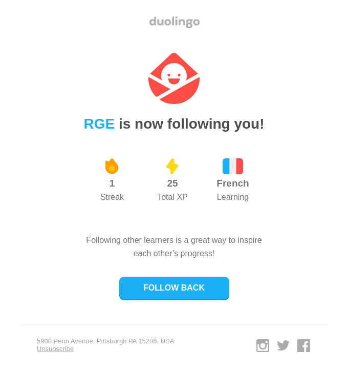 👋 Kayla is now following you! 