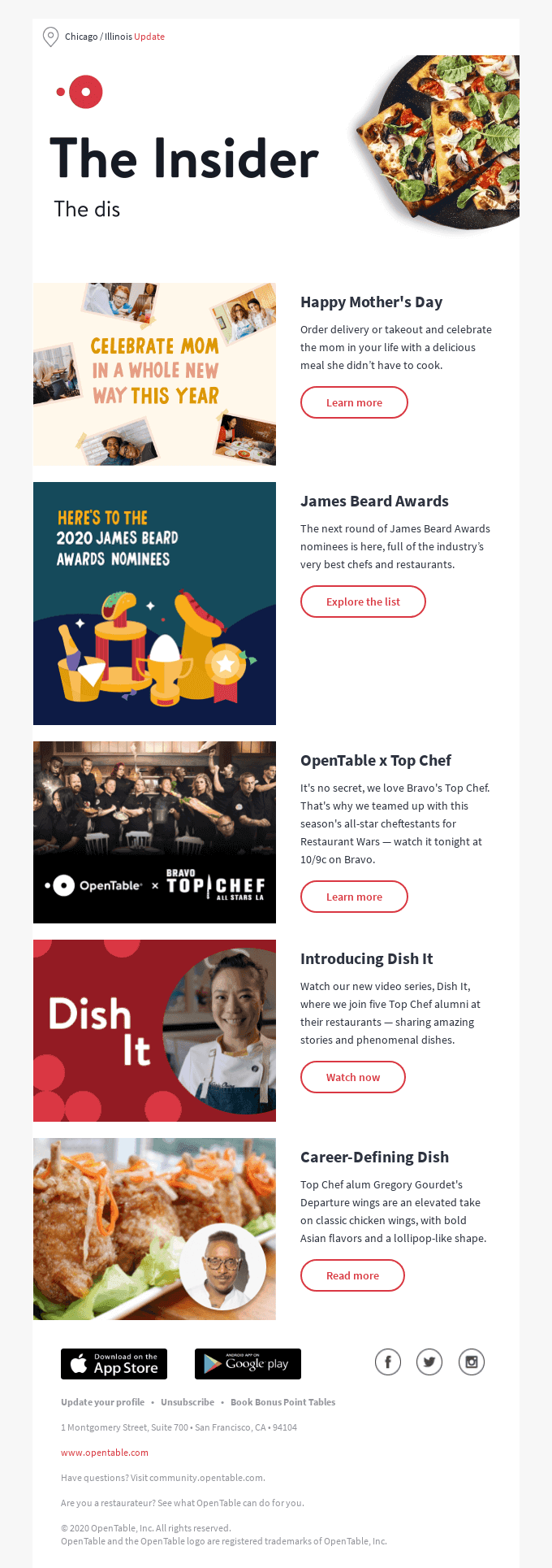 Smiles Davis - your dining community roundup