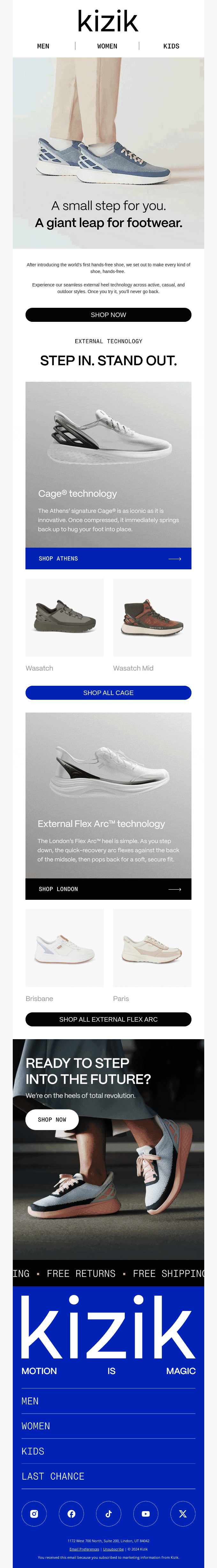 Step into the future of footwear 👟