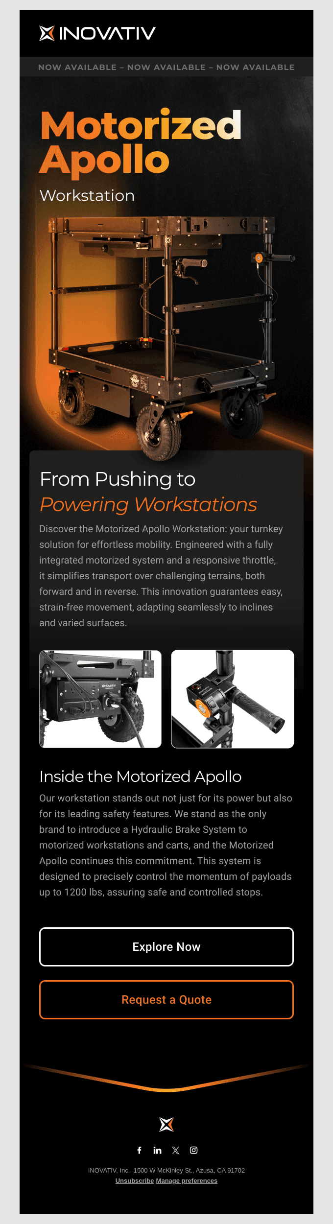 ⚡️ Supercharge Your Workflow with the Motorized Apollo ⚡️