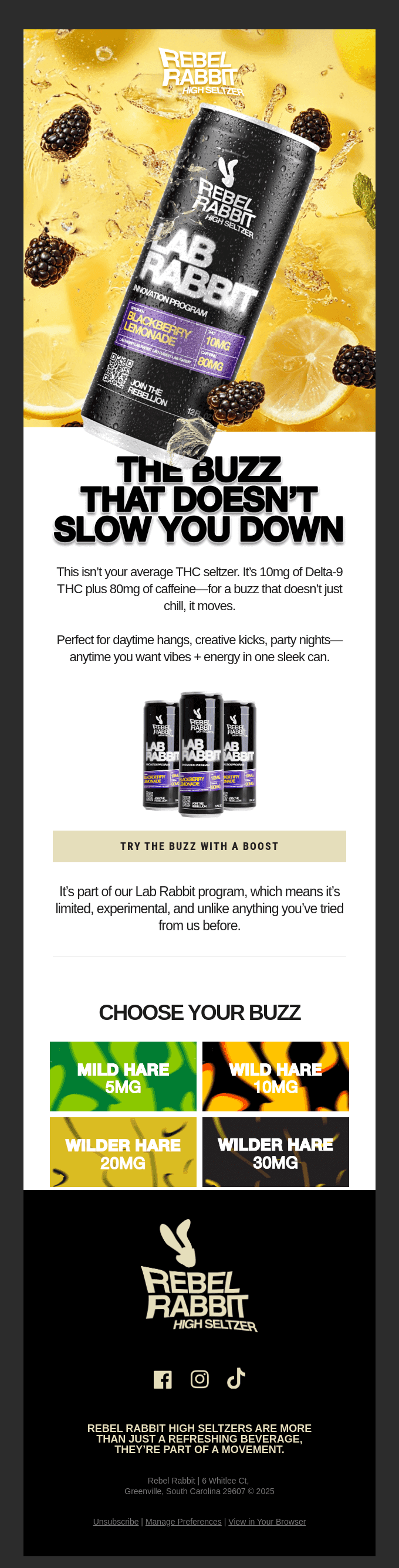 ⚡THC + Caffeine? Yep, We Went There 🐇