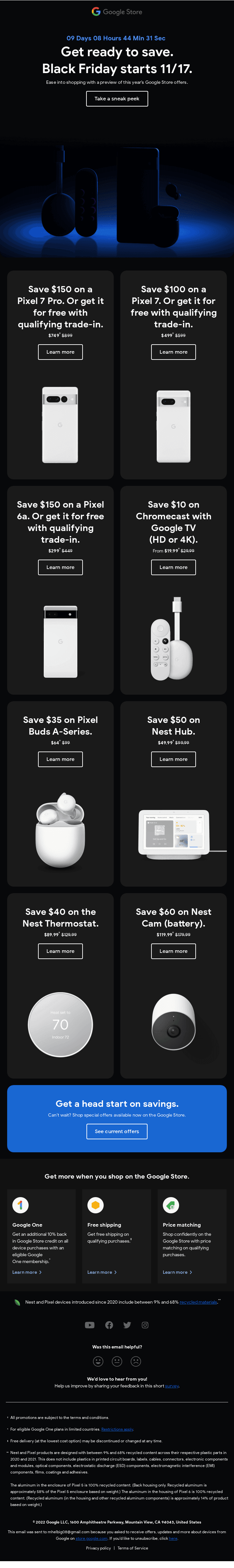The Black Friday countdown has begun