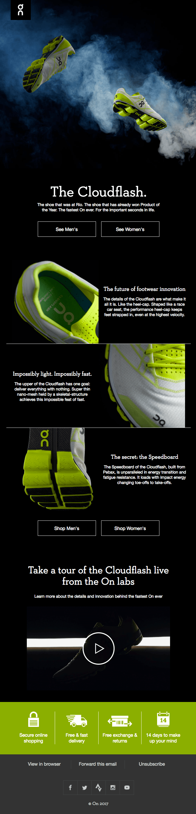 ☁ The fastest On ever has arrived. Introducing the CLOUDFLASH.
