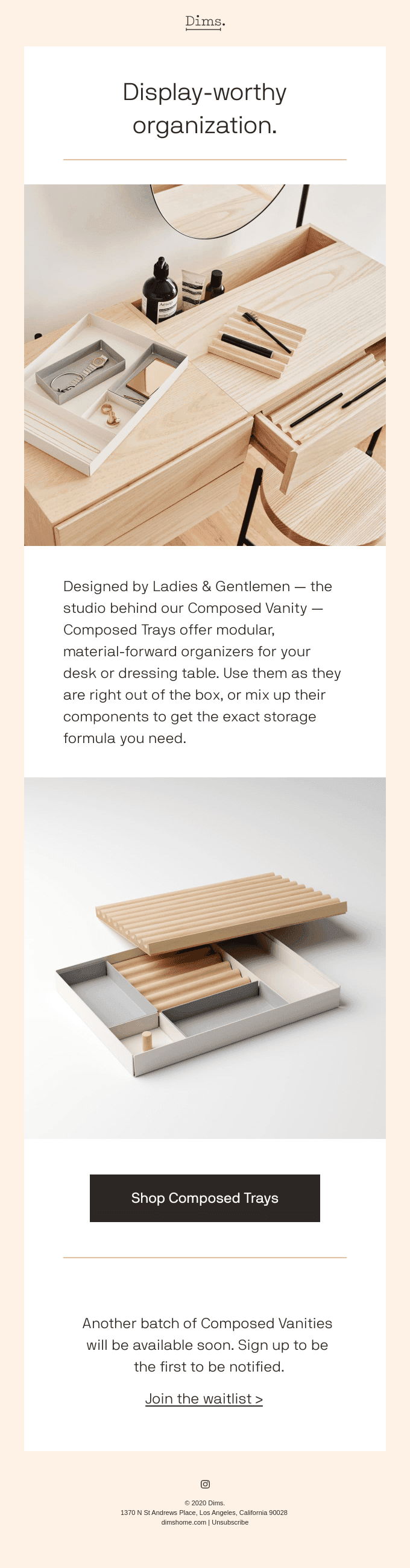 The storage essential you’ll use every day.