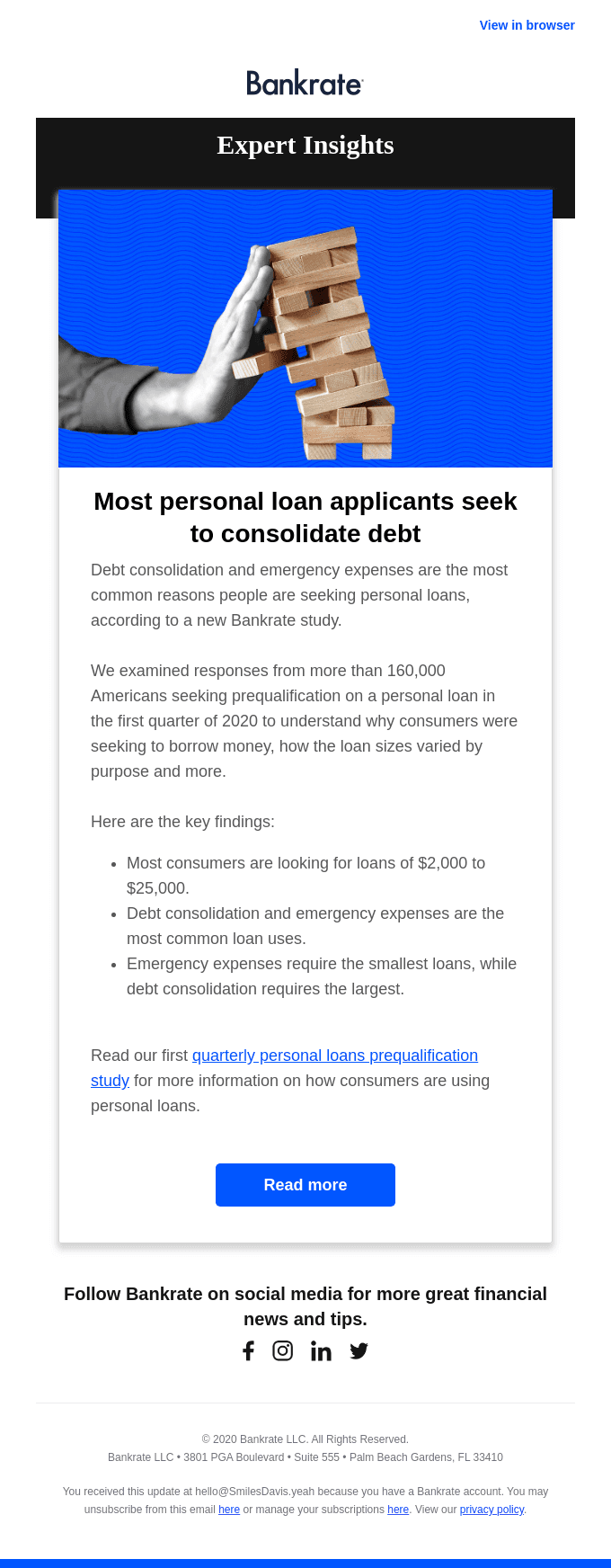 The top reason people seek personal loans