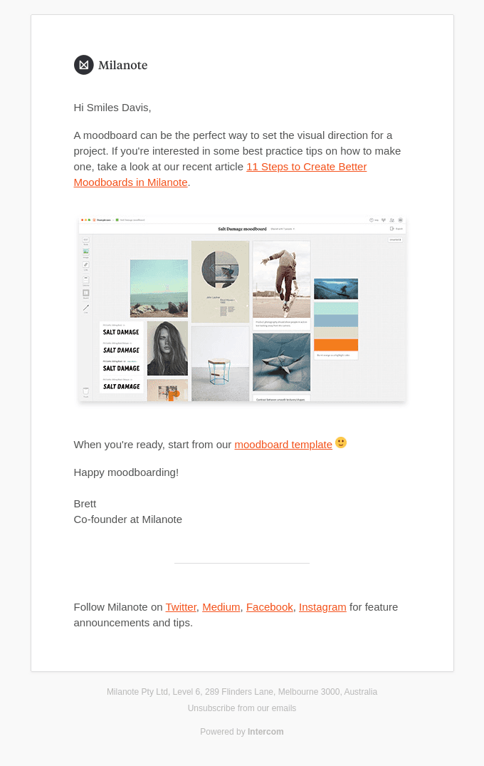 The ultimate guide to making a moodboard in Milanote