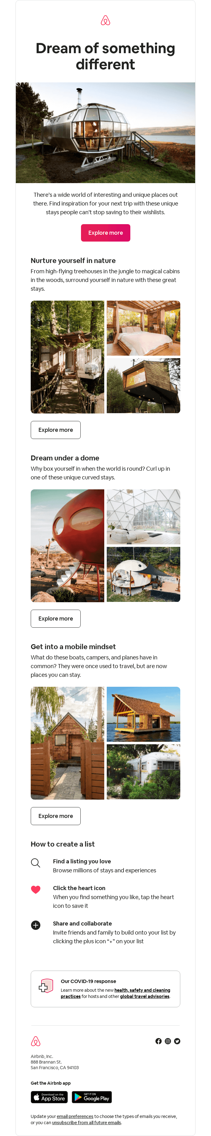 The world’s most unique & wishlisted stays