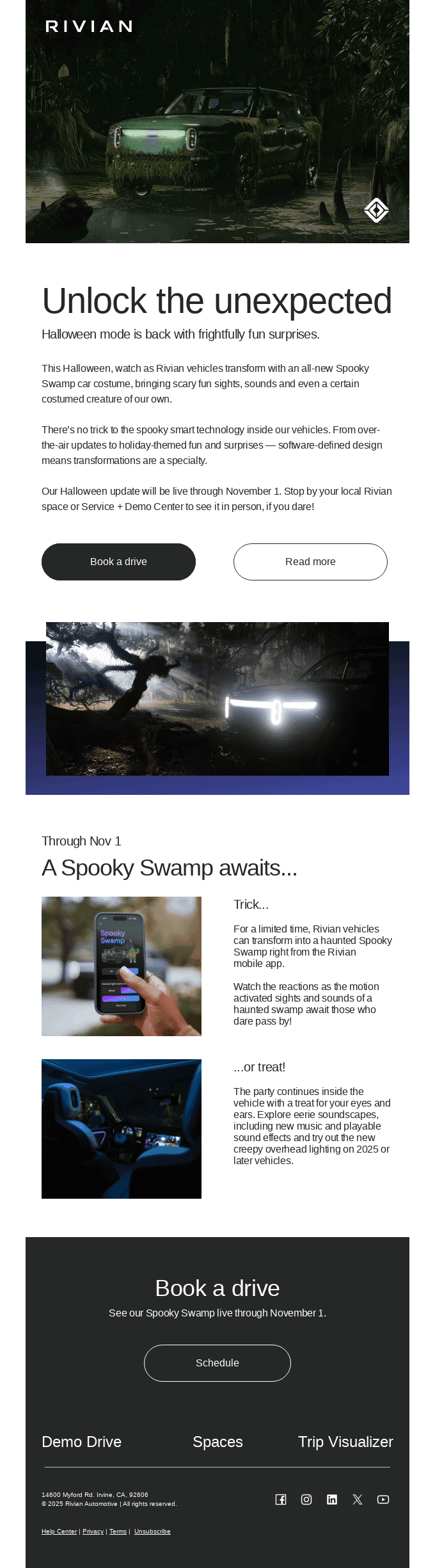 This Halloween, a Spooky Swamp awaits...