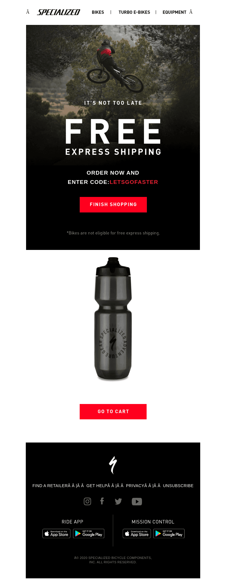 Trouble Checking Out? Get Free Express Shipping