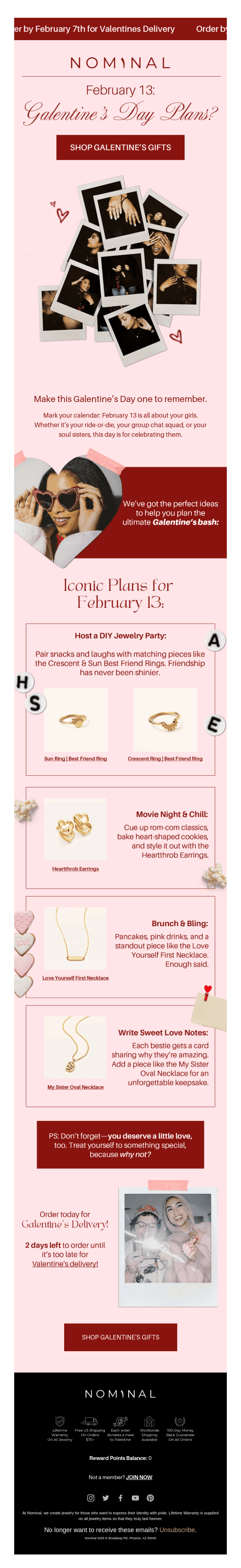 Unsure About Galentine’s Plans? We Got You 💖