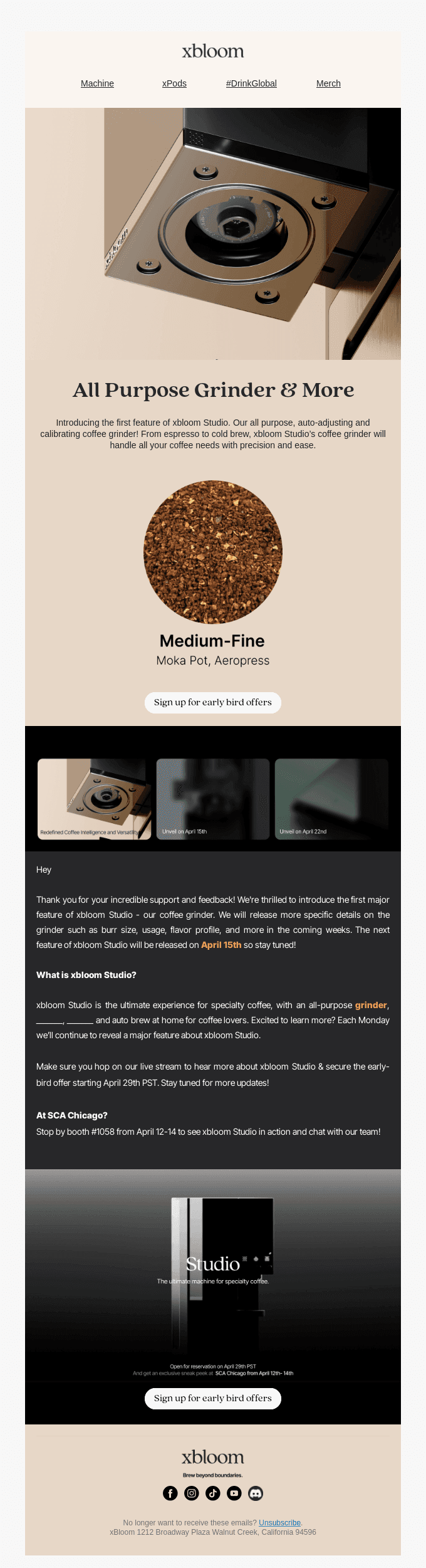 Unveiling our first xbloom Studio feature! ☕