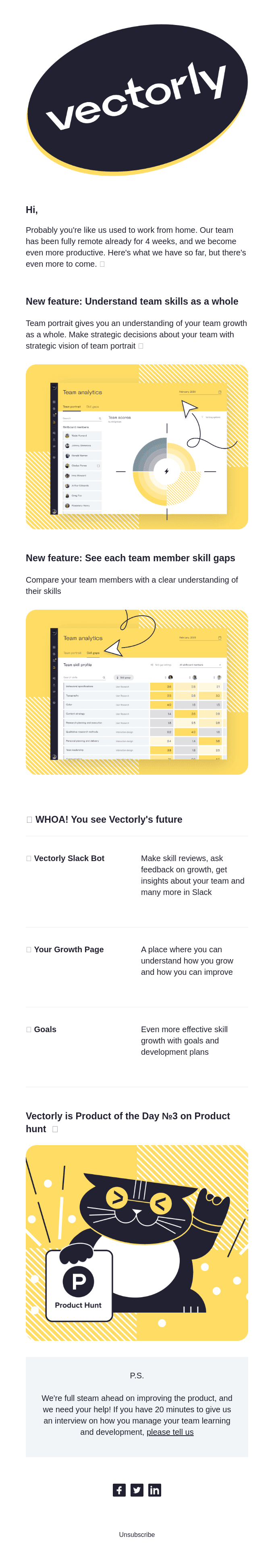 Vectorly #1 Newsletter: Stay Tuned