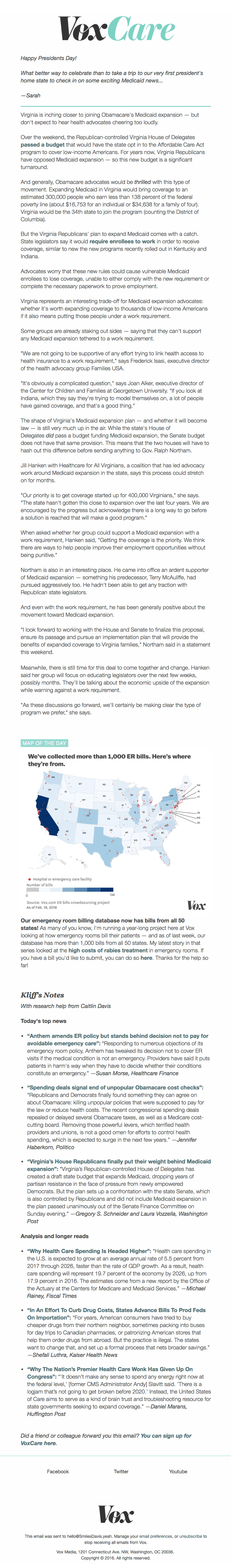 Virginia is for lovers — and Medicaid expanders!
