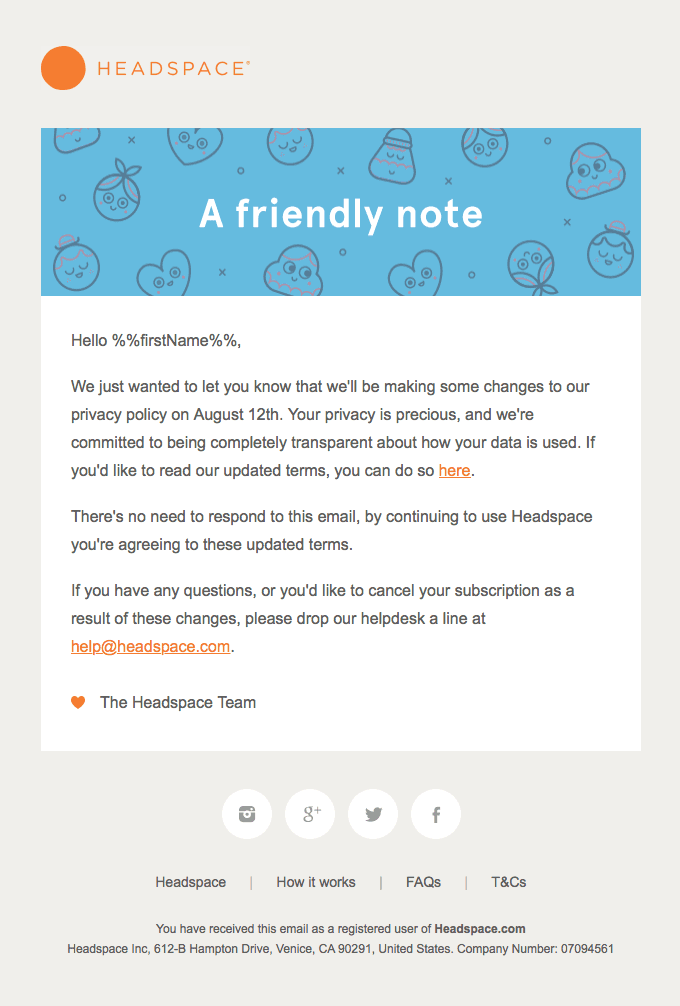 We’ve updated our privacy statement
